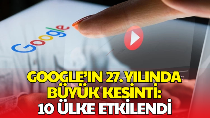 Google Doğum Gününde Çöktü: YouTube ve Spotify da Etkilendi